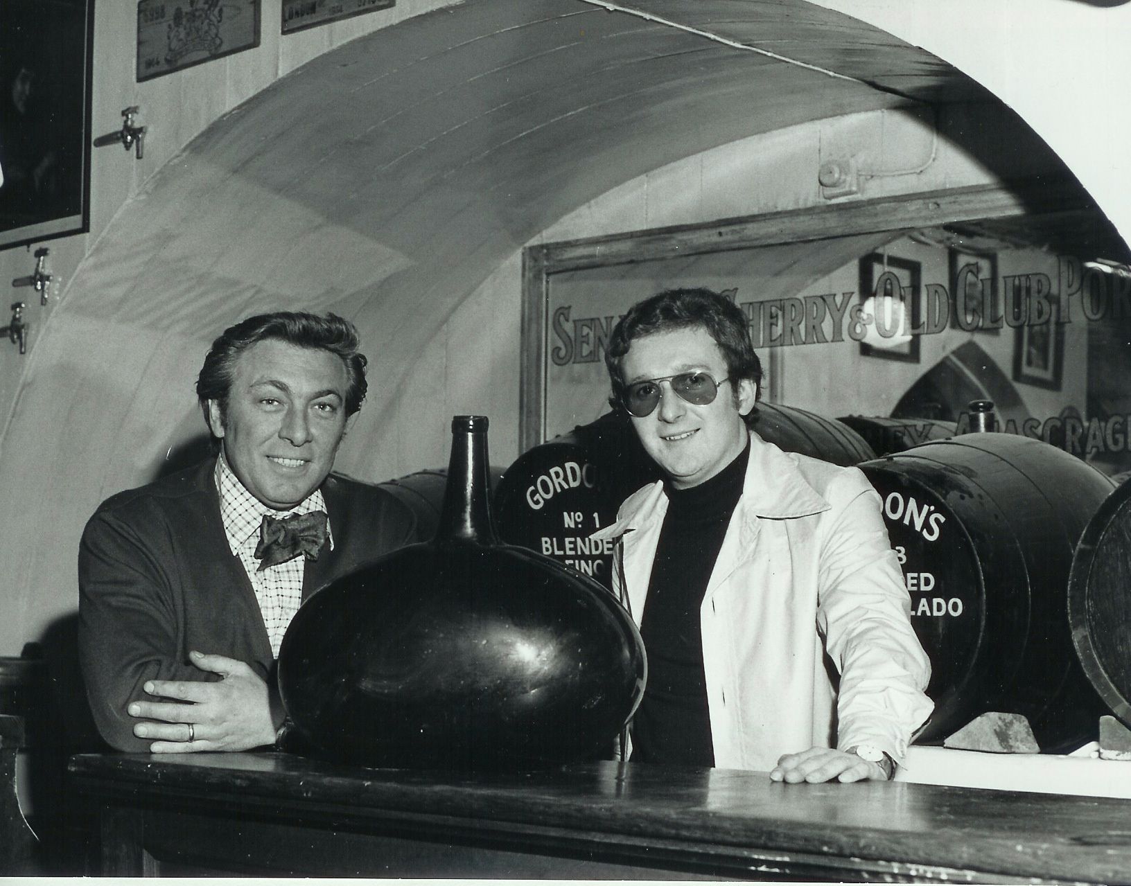 Luis Gordon after taking over the bar 1975 copy