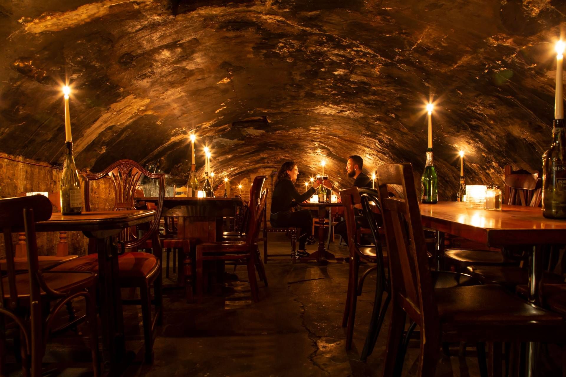 Gordon's Wine Bar candlelit cellar